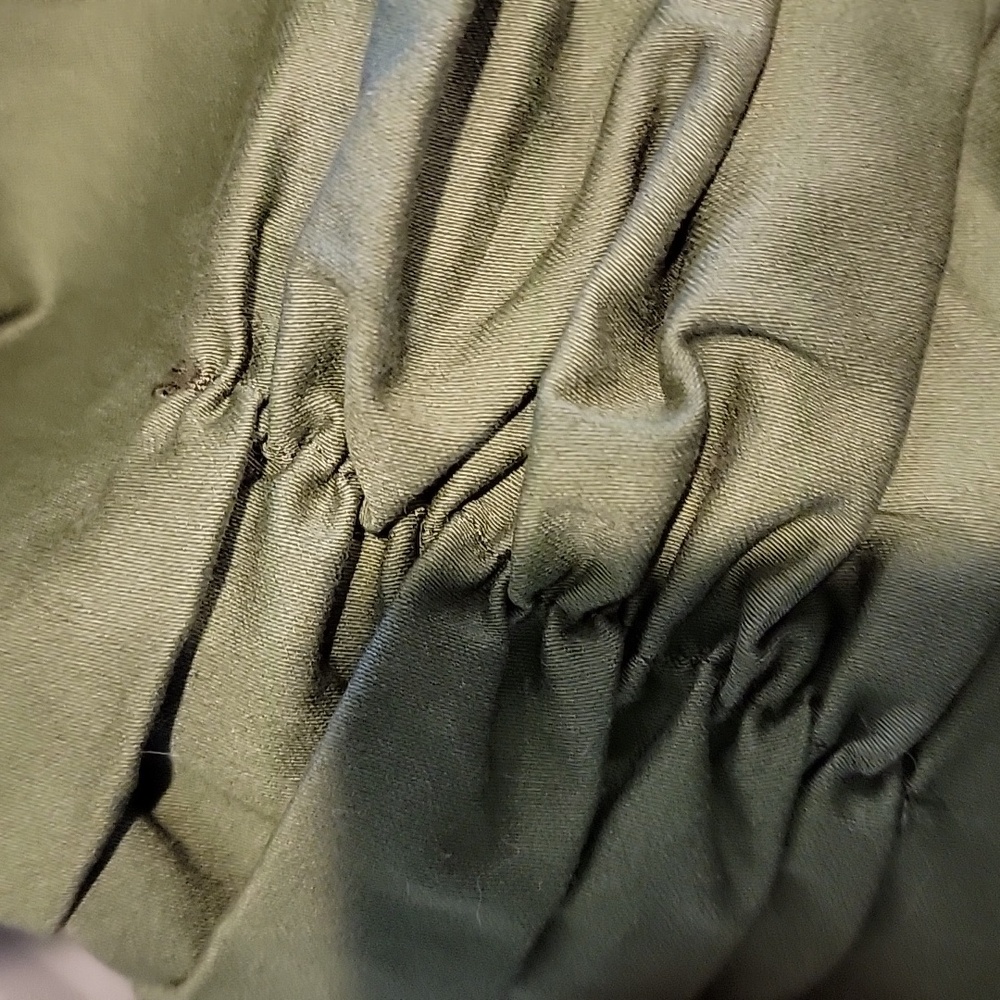 Dress Barn Olive Green Military Style Dress Jacket Size 18/20 - Picture 4 of 5